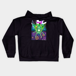 Tarantula “Vaporwave” V14 (Glitch) Kids Hoodie